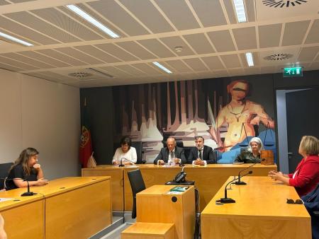 Visita na comarca de Lisboa